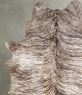 Light Brindle X-Large Brazilian Cowhide Rug 7'9"H x 6'0"W #A56156 by Hudson Hides