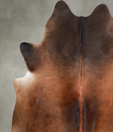 Warm Caramel X-Large Brazilian Cowhide Rug 6'7"H x 6'5"W #A56160 by Hudson Hides
