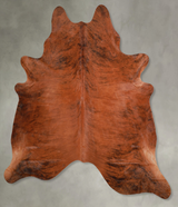Medium Brindle XX-Large Brazilian Cowhide Rug 7'6"H x 6'9"W #A56161 by Hudson Hides