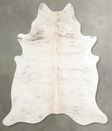 Light Brindle X-Large Brazilian Cowhide Rug 7'0"H x 6'3"W #A56179 by Hudson Hides
