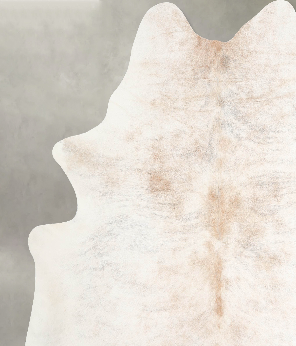 Light Brindle X-Large Brazilian Cowhide Rug 6'9"H x 6'4"W #A56180 by Hudson Hides