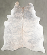Light Brindle X-Large Brazilian Cowhide Rug 6'9"H x 5'11"W #A56186 by Hudson Hides