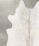 Grey with Beige X-Large Brazilian Cowhide Rug 6'10"H x 6'10"W #A56192 by Hudson Hides