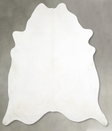 Light Grey XX-Large Brazilian Cowhide Rug 7'3"H x 6'10"W #A56195 by Hudson Hides