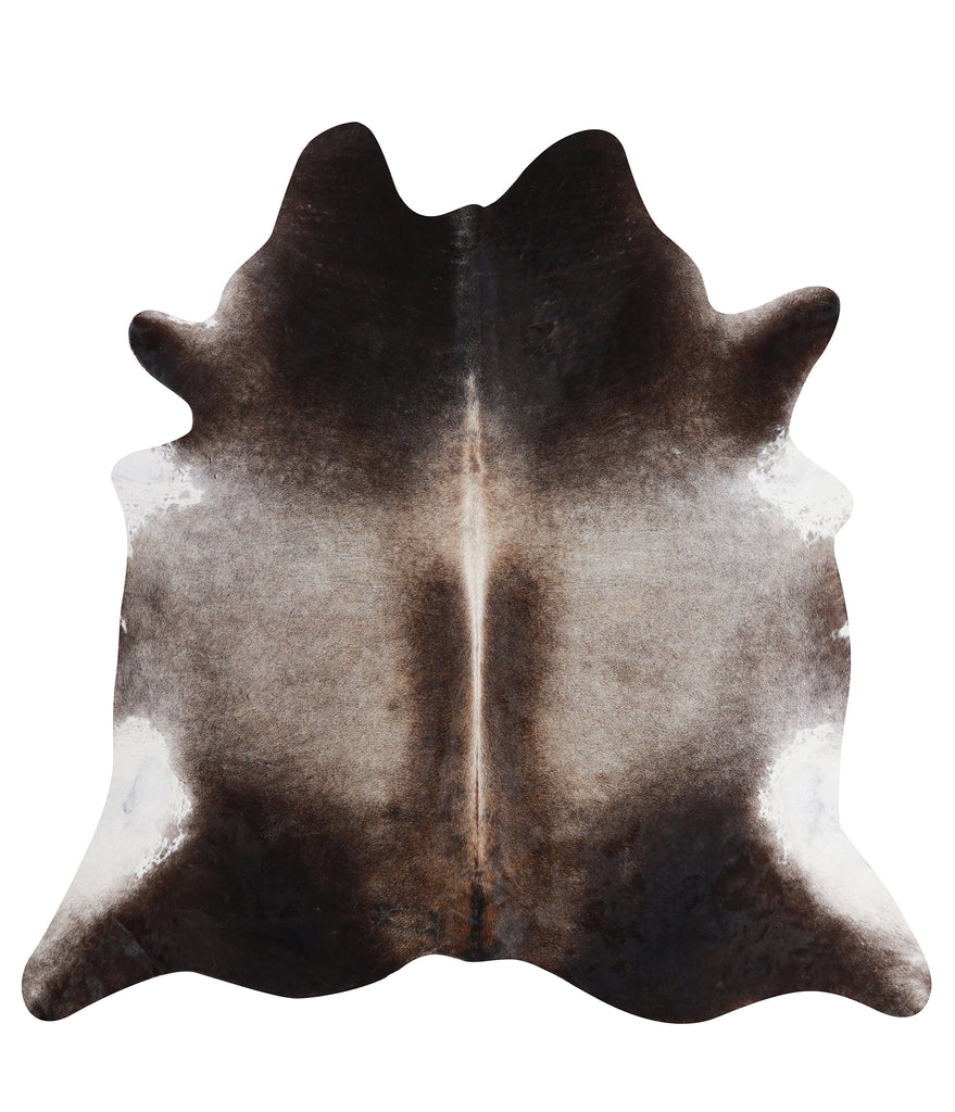 Dark Grey XX-Large Brazilian Cowhide Rug 7'4"H x 7'5"W #A5619 by Hudson Hides