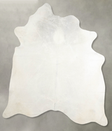 Light Grey XX-Large Brazilian Cowhide Rug 7'8"H x 6'8"W #A56200 by Hudson Hides