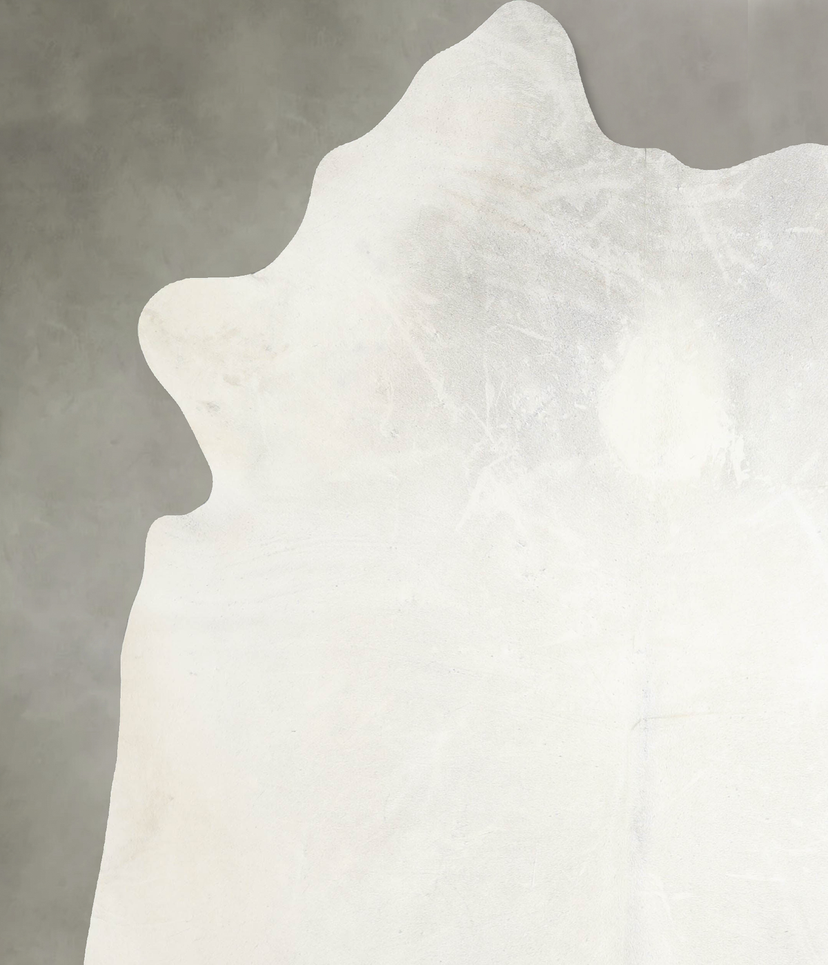 Light Grey XX-Large Brazilian Cowhide Rug 7'8"H x 6'8"W #A56200 by Hudson Hides