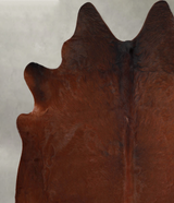 Warm Caramel XX-Large Brazilian Cowhide Rug 7'4"H x 7'4"W #A56201 by Hudson Hides