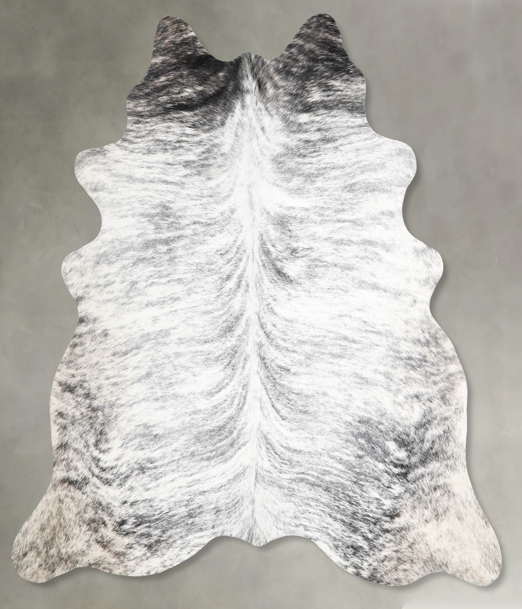 Grey Brindle Cowhide Rug #A56207