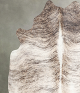 Light Brindle Large Brazilian Cowhide Rug 6'3"H x 6'2"W #A56213 by Hudson Hides