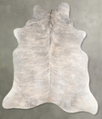 Light Brindle Large Brazilian Cowhide Rug 5'11"H x 5'3"W #A56216 by Hudson Hides
