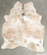 Light Brindle Large Brazilian Cowhide Rug 7'0"H x 5'7"W #A56219 by Hudson Hides