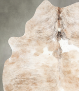Light Brindle Large Brazilian Cowhide Rug 7'0"H x 5'7"W #A56219 by Hudson Hides