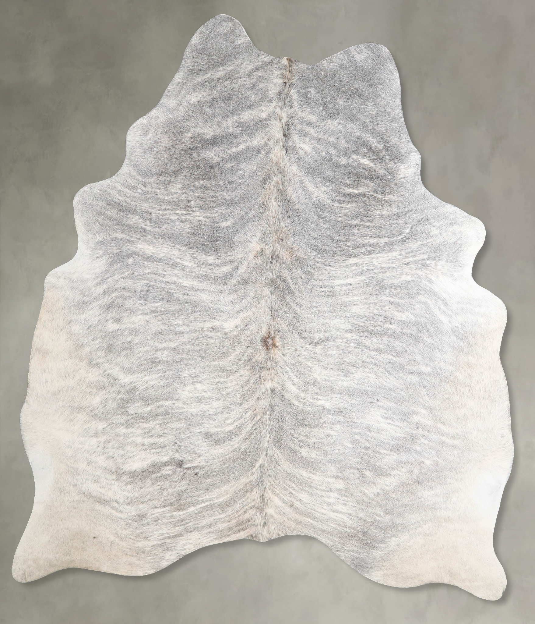Grey Brindle Cowhide Rug #A56221