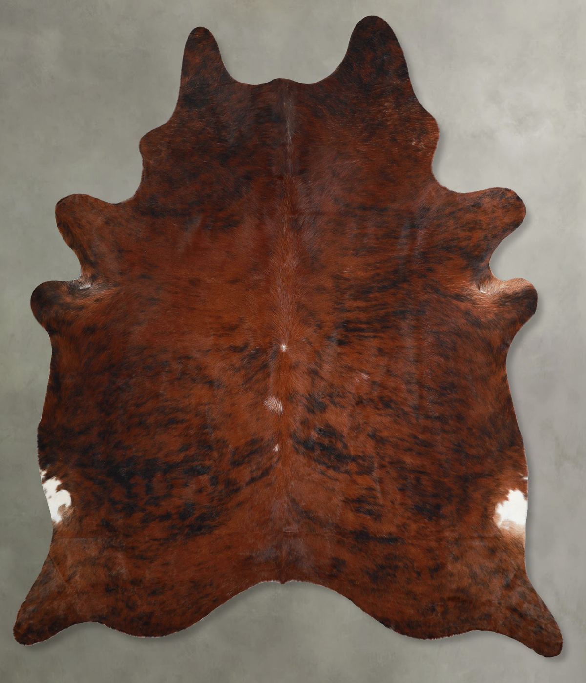 Dark Brindle Cowhide Rug #A56230