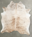 Light Brindle X-Large Brazilian Cowhide Rug 6'7"H x 6'4"W #A56236 by Hudson Hides