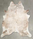 Light Brindle XX-Large Brazilian Cowhide Rug 8'1"H x 7'5"W #A56237 by Hudson Hides