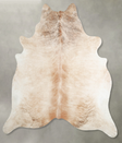 Light Brindle XX-Large Brazilian Cowhide Rug 8'4"H x 7'11"W #A56240 by Hudson Hides