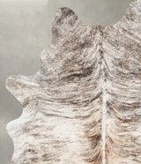 Light Brindle Large Brazilian Cowhide Rug 6'5"H x 5'0"W #A56243 by Hudson Hides