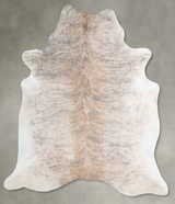 Light Brindle Large Brazilian Cowhide Rug 6'5"H x 6'2"W #A56245 by Hudson Hides