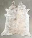 Light Brindle X-Large Brazilian Cowhide Rug 7'3"H x 6'4"W #A56247 by Hudson Hides