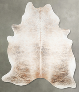 Light Brindle X-Large Brazilian Cowhide Rug 7'3"H x 6'2"W #A56248 by Hudson Hides