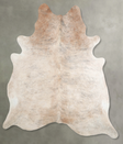 Light Brindle XX-Large Brazilian Cowhide Rug 8'2"H x 7'2"W #A56249 by Hudson Hides