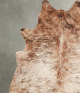 Light Brindle X-Large Brazilian Cowhide Rug 7'0"H x 6'9"W #A56250 by Hudson Hides