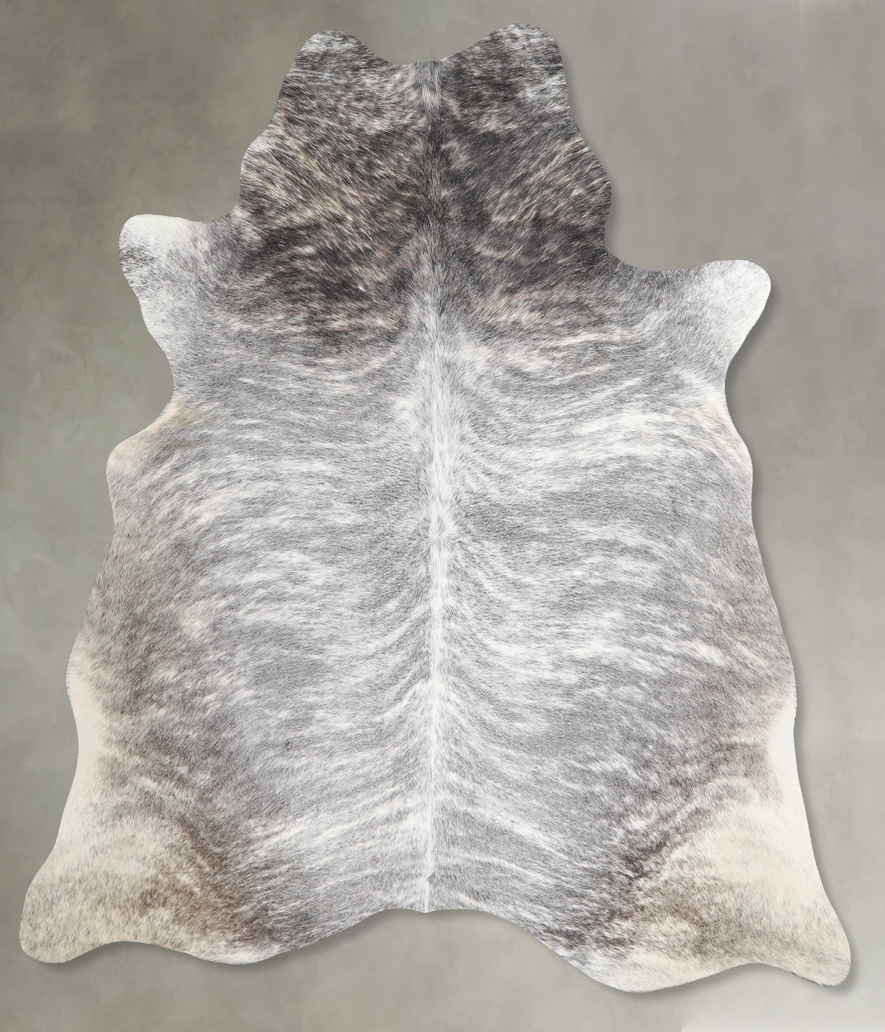 Grey Brindle Cowhide Rug #A56253