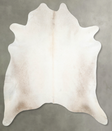 Champagne X-Large Brazilian Cowhide Rug 7'0"H x 6'10"W #A56256 by Hudson Hides