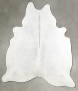 Light Grey XX-Large Brazilian Cowhide Rug 7'8"H x 6'6"W #A56257 by Hudson Hides