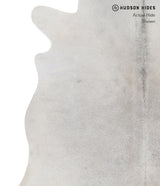 Medium Grey Large Brazilian Cowhide Rug 6'1"H x 6'5"W #A5710 by Hudson Hides