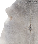 Medium Grey Large Brazilian Cowhide Rug 6'1"H x 6'3"W #A5712 by Hudson Hides