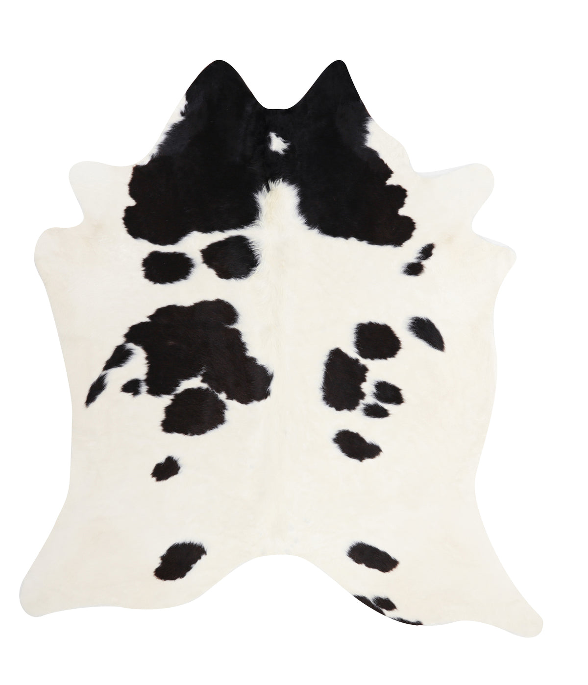 Black and White Cowhide Rug #A6064
