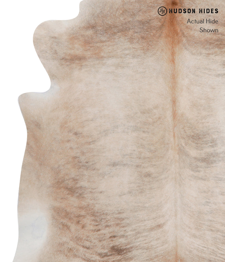Light Brindle X-Large Brazilian Cowhide Rug 6'8"H x 7'1"W #A6086 by Hudson Hides
