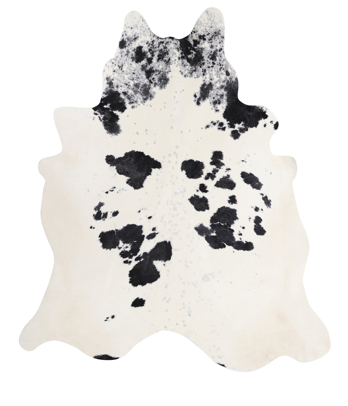 Black and White Cowhide Rug #A6129