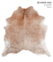 Light Brindle X-Large Brazilian Cowhide Rug 6'7