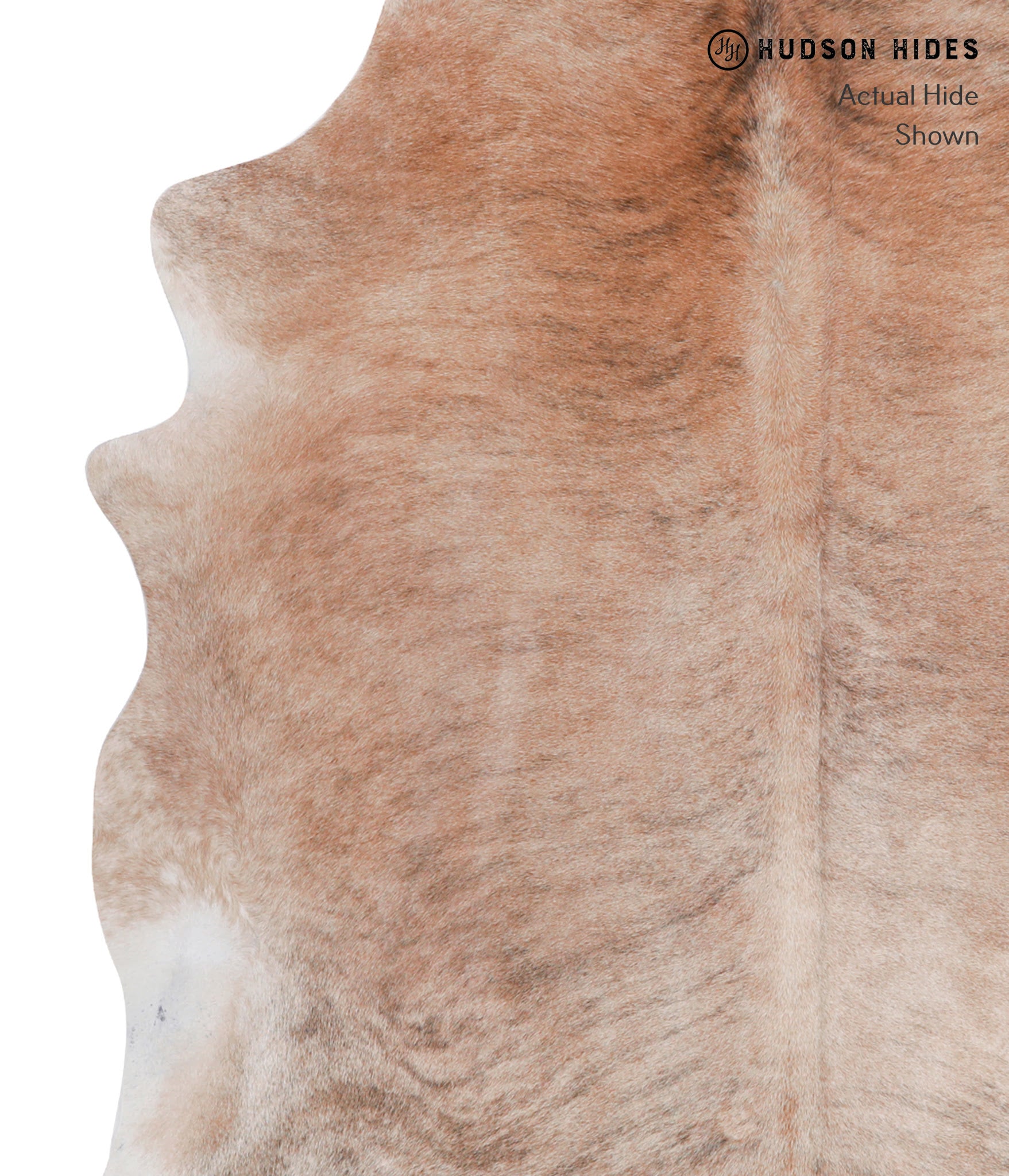 Light Brindle Cowhide Rug #A6219