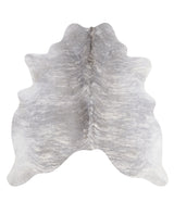 Grey Brindle Large Brazilian Cowhide Rug 6'0"H x 5'10"W #A6352 by Hudson Hides