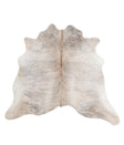 Grey Brindle Large Brazilian Cowhide Rug 5'10"H x 6'7"W #A6354 by Hudson Hides