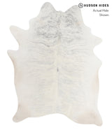 Grey Brindle X-Large Brazilian Cowhide Rug 7'6"H x 6'1"W #A6425 by Hudson Hides