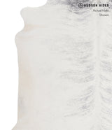 Grey Brindle Large Brazilian Cowhide Rug 5'9"H x 6'1"W #A6493 by Hudson Hides