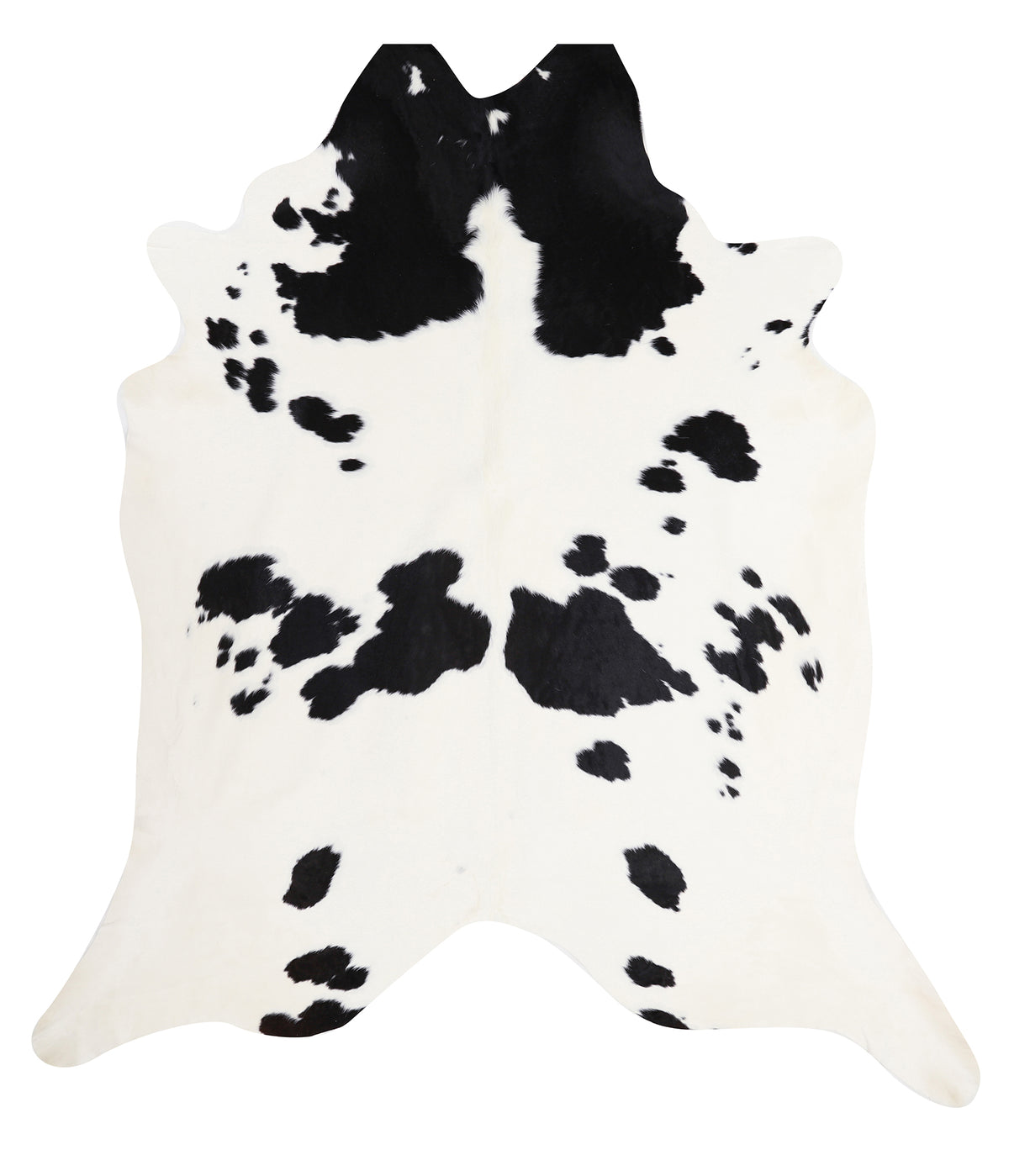 Black and White Cowhide Rug #A6511