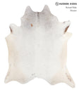 Salt and Pepper Brown XX-Large Brazilian Cowhide Rug 7'7"H x 6'7"W #A6512 by Hudson Hides