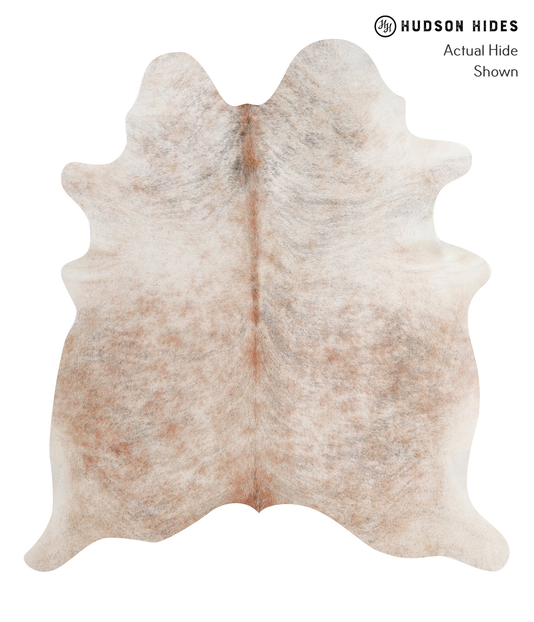 Light Brindle Cowhide Rug #A6751