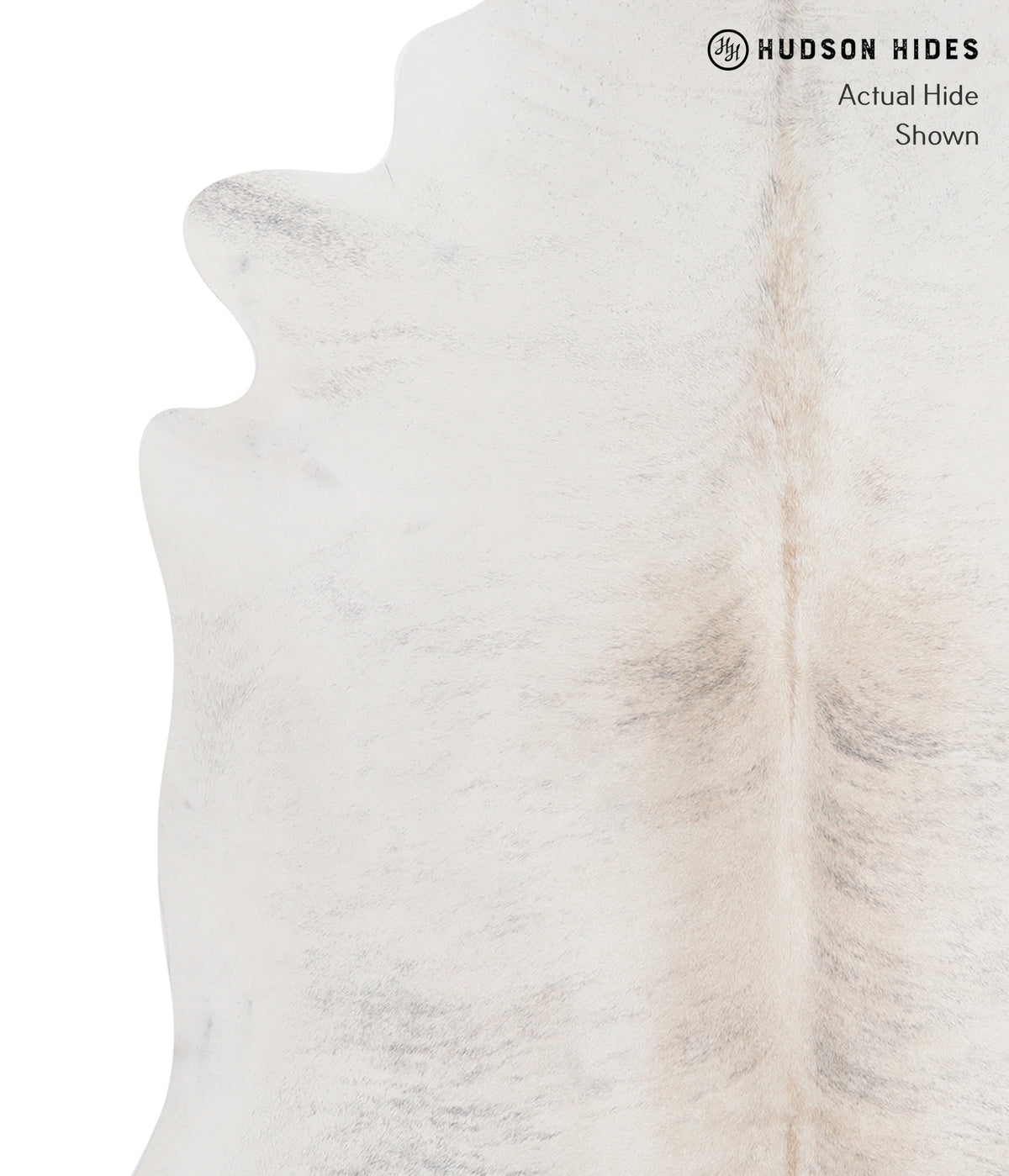Grey Brindle X-Large Brazilian Cowhide Rug 6'9"H x 6'6"W #A6759 by Hudson Hides