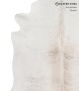 Grey Brindle X-Large Brazilian Cowhide Rug 6'9"H x 6'6"W #A6759 by Hudson Hides
