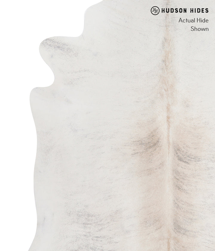 Grey Brindle X-Large Brazilian Cowhide Rug 6'9"H x 6'6"W #A6759 by Hudson Hides