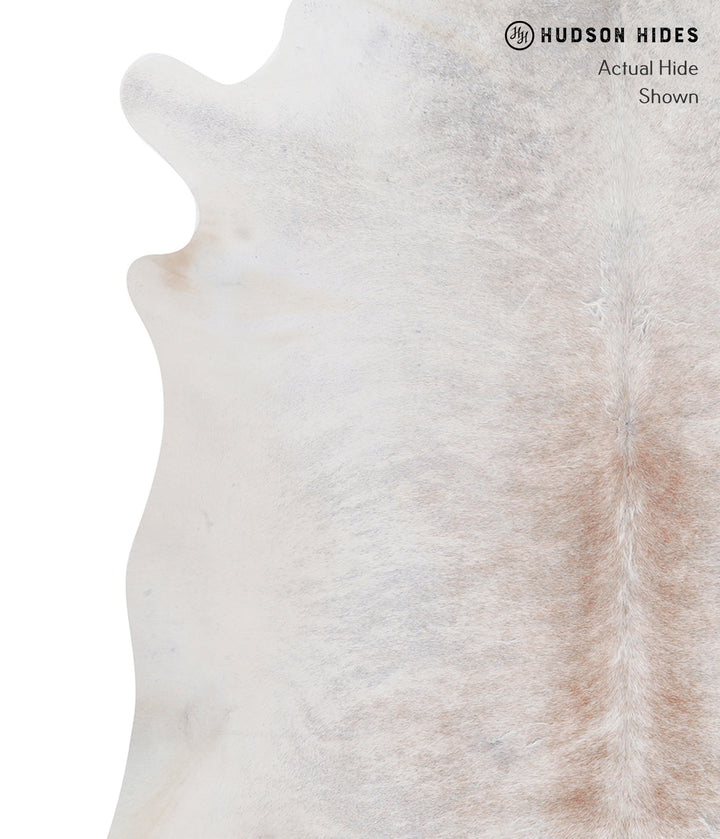 Grey Brindle X-Large Brazilian Cowhide Rug 6'7"H x 6'10"W #A6762 by Hudson Hides