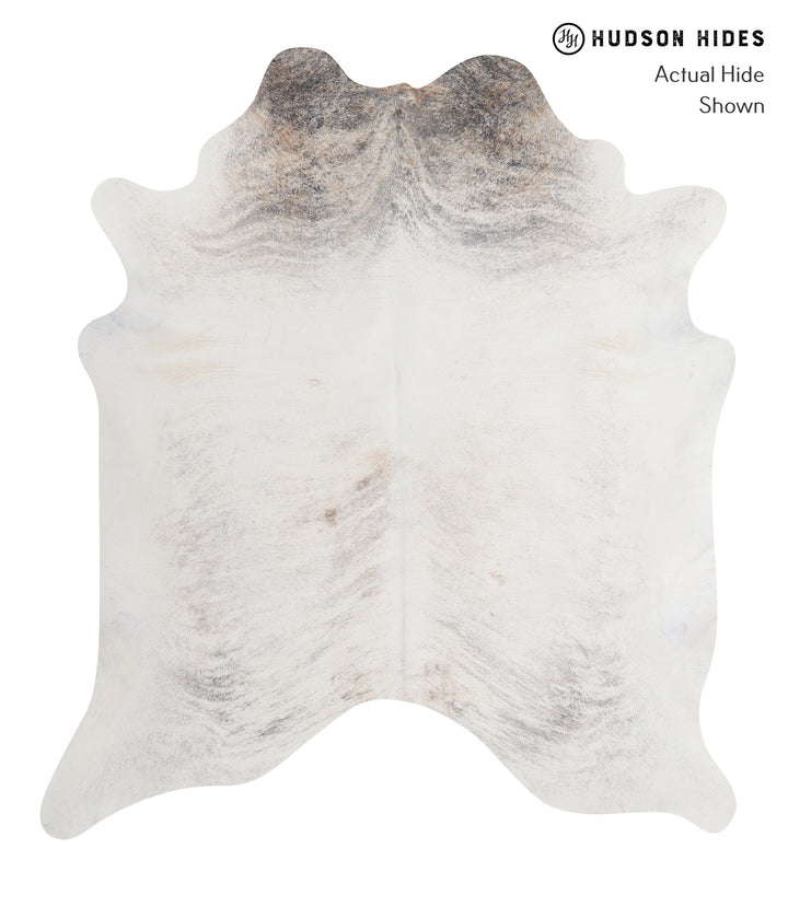 Grey Brindle X-Large Brazilian Cowhide Rug 7'6"H x 6'7"W #A6798 by Hudson Hides